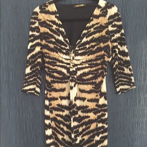 Roberto Cavalli Leopard short dress Euro46